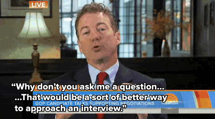 profeminist:  Watch Rand Paul Explain to a Female Reporter How to Ask a Question“New