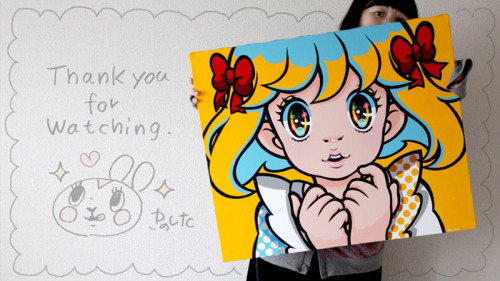 madoka07: Seven Colors Series CADMIUM YELLO MEDIUM HUECanvas on Acrylic paint. 606mm x 727mm. 70,000