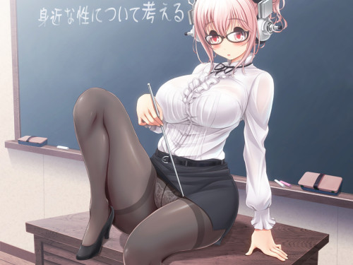 Porn Pics sweett666:  V-Mag Artist   Super Sonico 