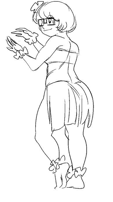 grimphantom2:  liefeldianabomination:  Drawthread  Hula Girls “Of course it all