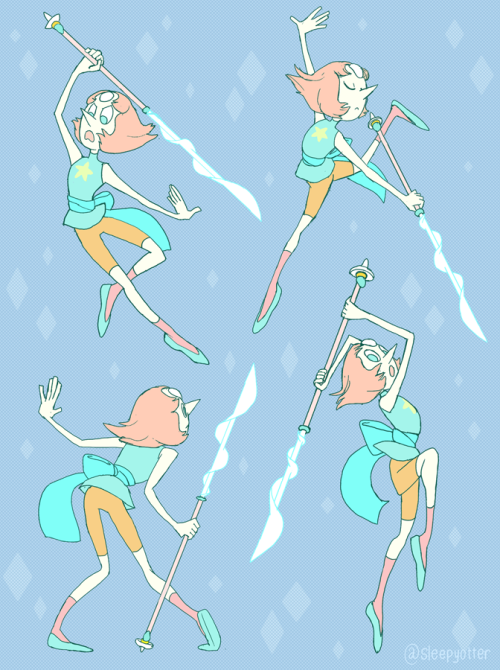 sleepy-otter:  I love pearls fighting style!