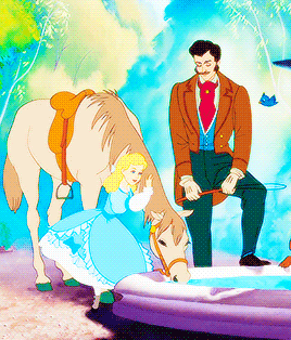 disneyismyescape:   Cinderella with her father // Requested by satnin