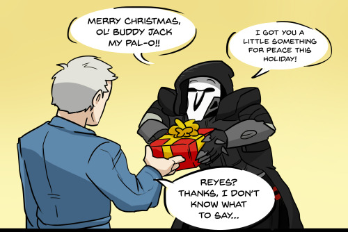 dies-first: Merry Christmas ya old geezers A beautiful commission from the beautiful @visor76!!