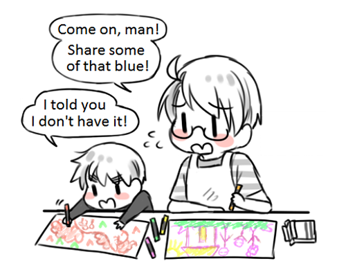 pickardie:  bonnefoydaycare:  Not really, but they’ve been going missing a lot lately…  ivan you little shit. 