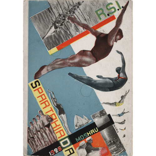 Gustav Klutsis (1895–1938)Postcard for the All Union Spartakiada Sporting Event1928Offset lithograph