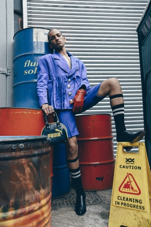 androgynousgenderblog:  João Marinheiro by Alma Rosaz for Pansy Magazine