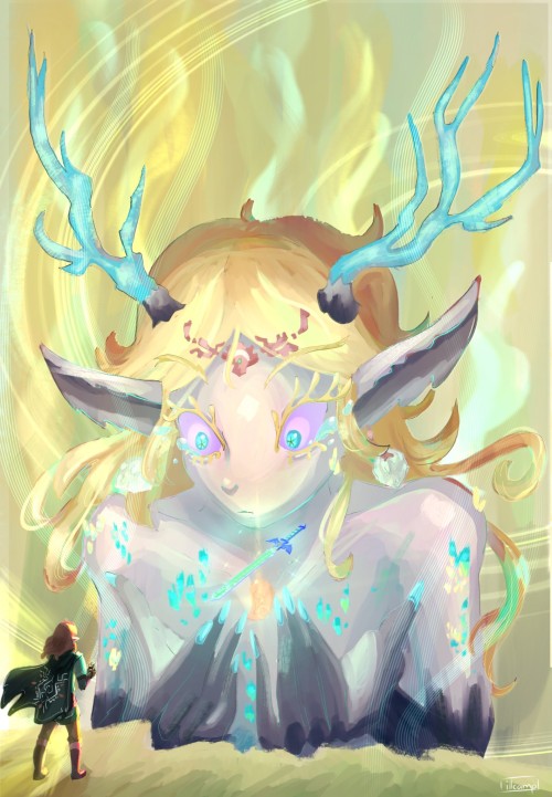 Hiii! Do You Remember My ZeldaxGhibli Redraws That I Did Last Year And Everybody Loves Them?? Well Those