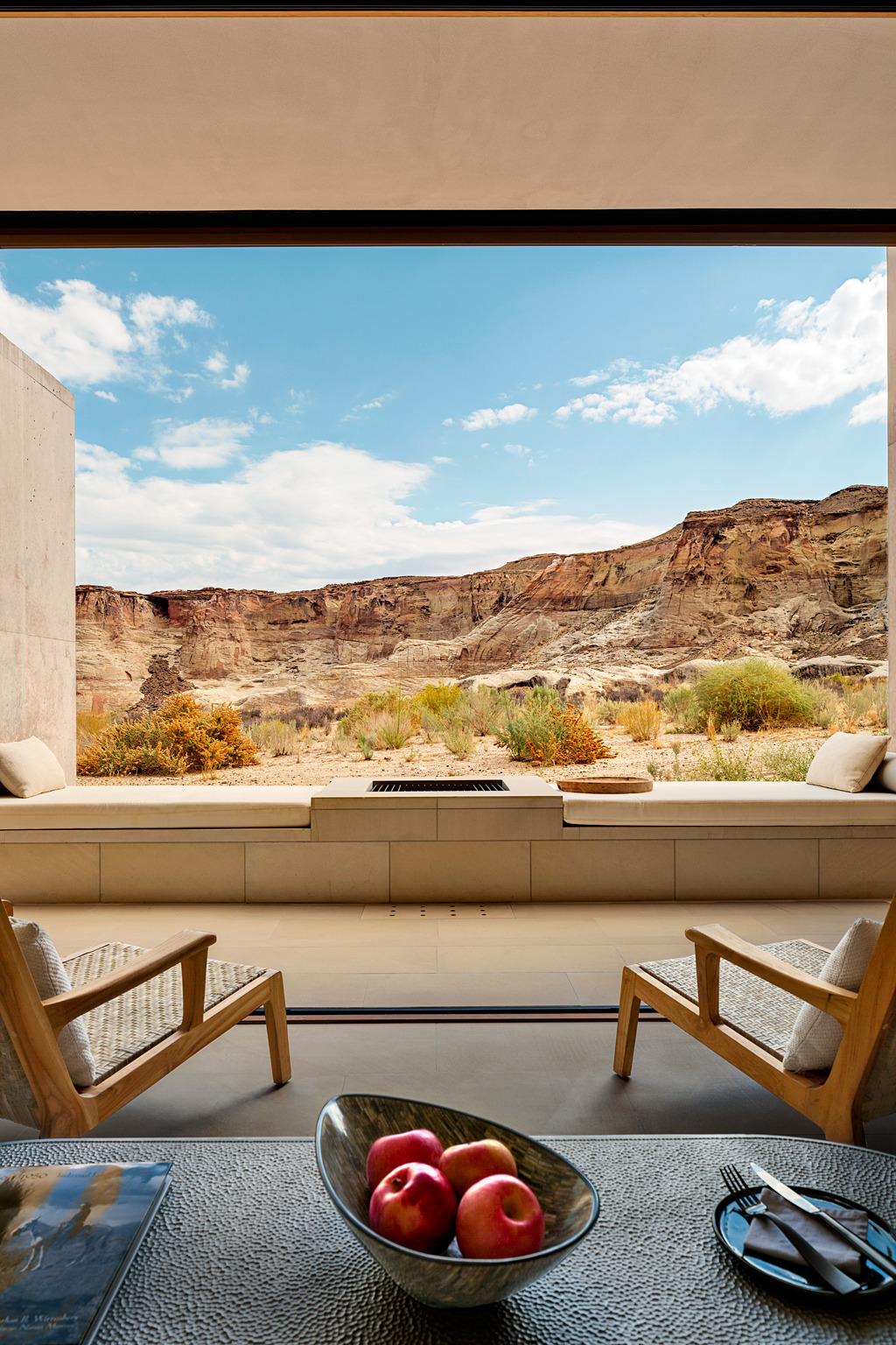 condenasttraveler:  Room With a View: Mesa View Suite 18, Amangiri, Canyon Point,