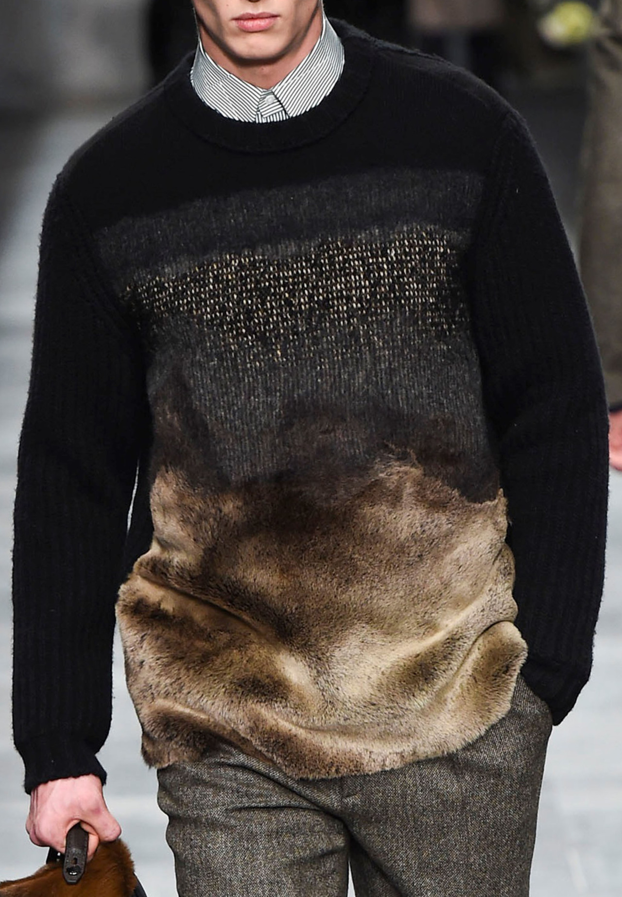 monsieurcouture:  Fendi F/W 2015 Menswear Milan Fashion Week 