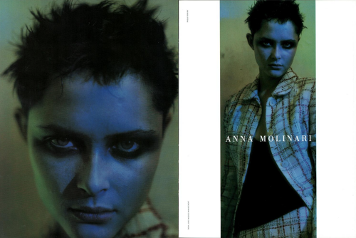 adarchives:Anna Molinari in Vogue It, February 1998
