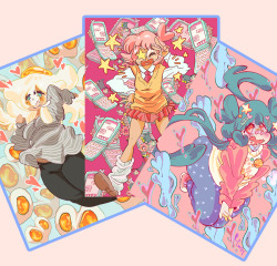 p-curlyart:p-curlyart:Hey! So we have to buy a new print head for our printer :’(, along with some other printer expenses, so I’m having a sale on my shop to help with these costs! (print heads are expensive!!) I have a limited stock since I cant