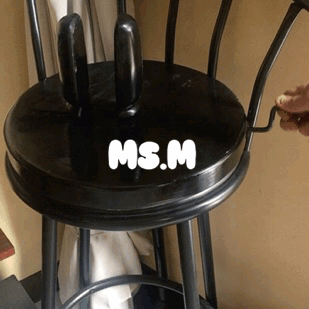 worthless-holes:  petgirltrainer:  11ringsslut:On many requests: master’s stool.