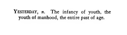 Ambrose Bierce, The Devil’s Dictionary