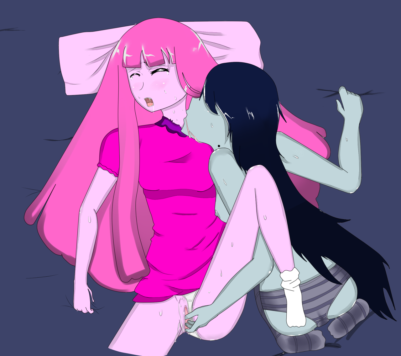 nsfw-lesbian-cartoons-members:  Lesbian Adventure time Request Filled Source: Image