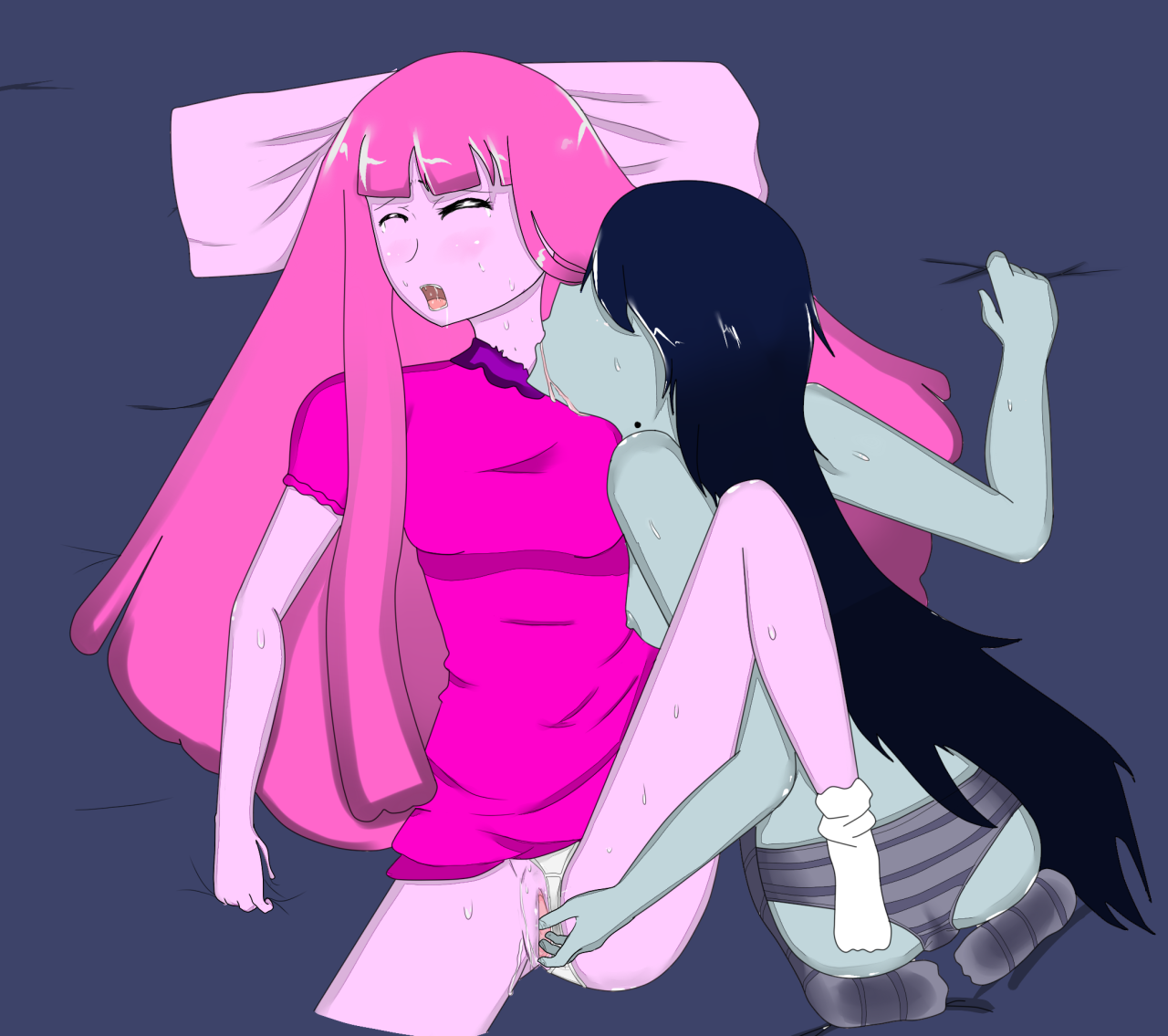 nsfw-lesbian-cartoons-members:  Lesbian Adventure Time Request filled Source Image_fap