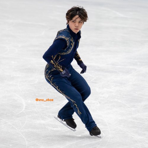 friedricenietzsche:shoma uno || 2022 world championships, free skate practice