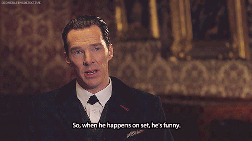 aconsultingdetective:Sherlock BTS (TAB)Funniest moments on set.