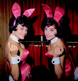 the-king-of-coney-island:  vintagegal:  Bunny Hostesses at New York Playboy Club, 1962 (via)   ⊱✰⊰