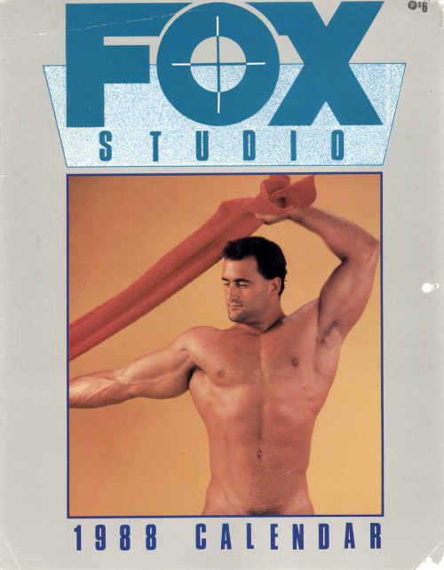 From FOX CALENDAR 1988 Model is Andre Gasquett