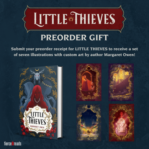 terriblenerd:✨ LITTLE THIEVES PREORDER CAMPAIGN ✨The preorder campaign for my next book, Little Thie