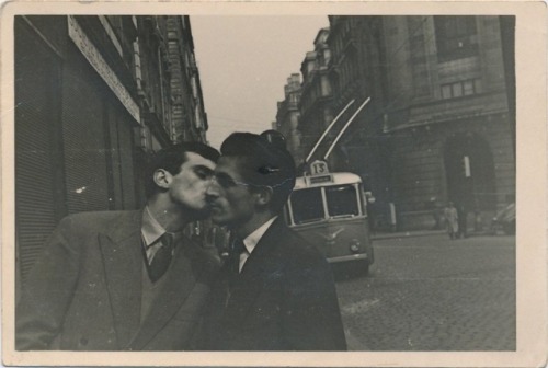 vintage gay couple