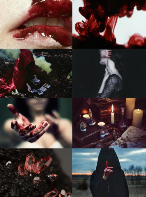 mypieceofculture: Witch Aesthetics // Blood Witch Requested Chaos Witch | Seaside Witch | 