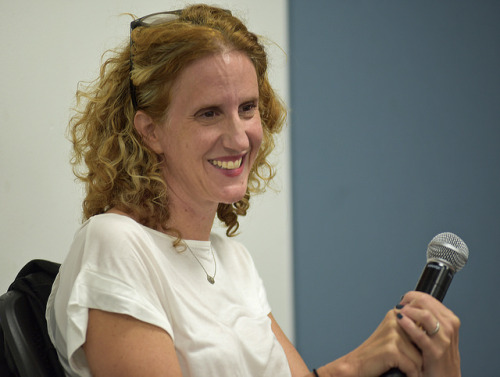 Author Gayle Forman rued the fact that her visit to St. Louis County Library coincided with the first presidential debate. She was here to discuss “Leave Me,” her newest book. Both she and the evening’s host, KMOX Radio host Debbie Monterrey,...