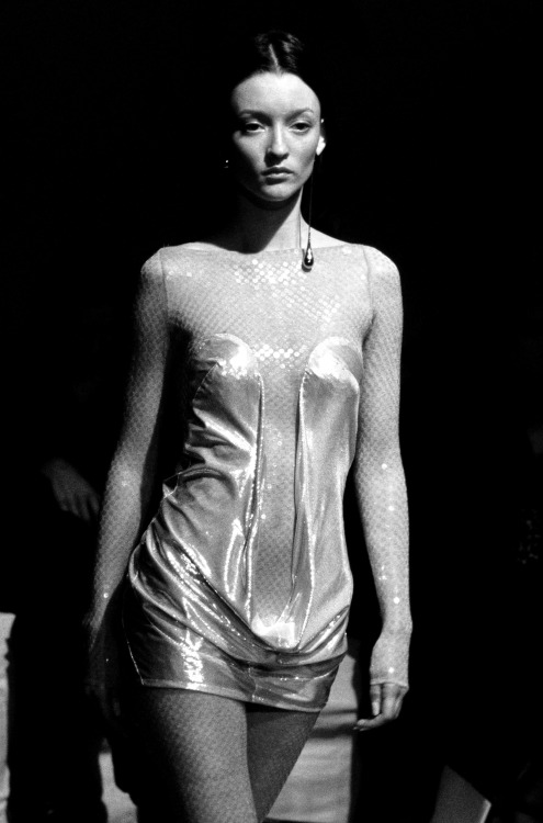 Audrey Marnay at Thierry Mugler Couture S/S 1998