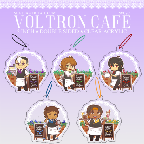 synnesai: Voltron Cafe charms are up for adult photos