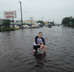 seriousjones:  rayne-rain-go-away:  seriousjones:  tampa is flooding and I’m stranded but I’m making the most of it  Clearly you are not stranded due to the fact that someone is taking this picture and there’s a bus behind you..  oh yeah? then explain