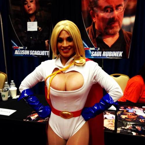 Porn photo Elektra Knight as Power Girl