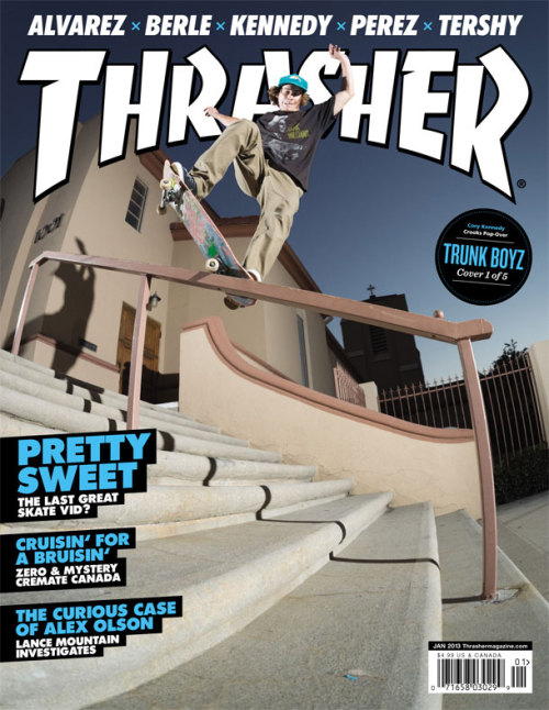 trunkboyz:  All the Trunk Boyz Thrasher Mag Covers
