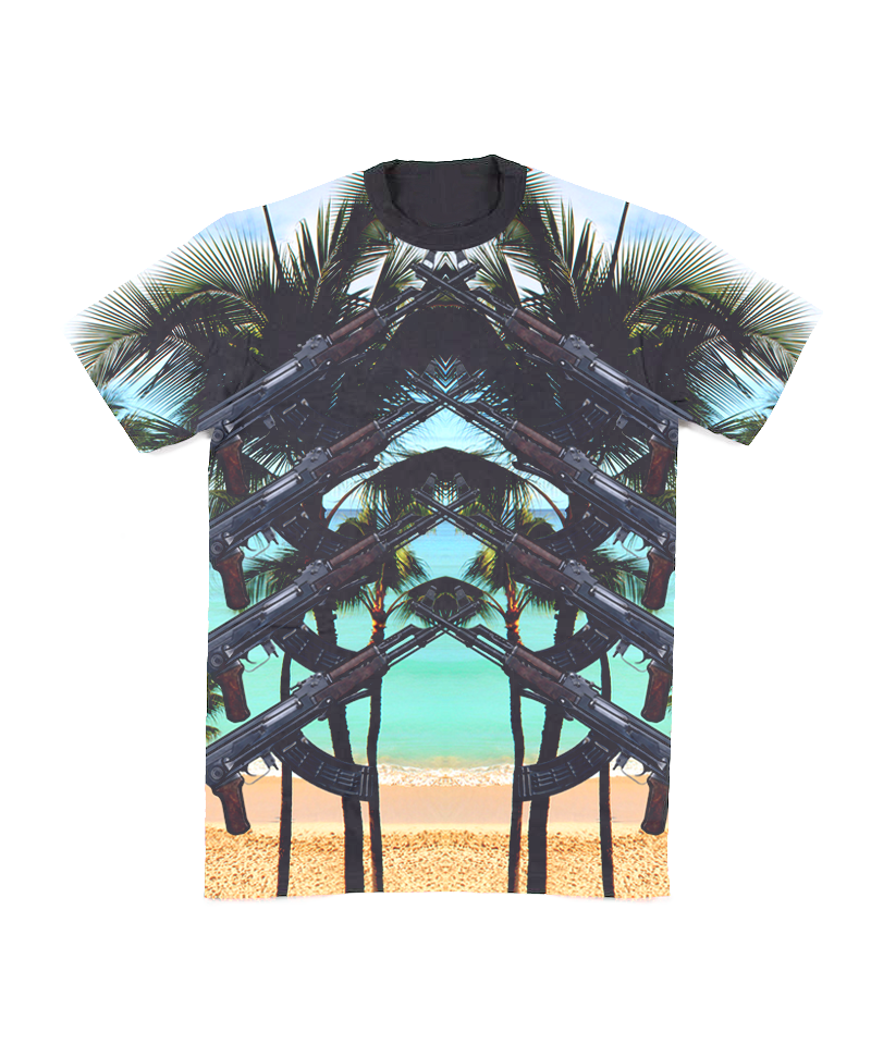 zombclothing:  AK47 x PALM T-Shirt Coming Soon - October www.zombclothing.co.uk 