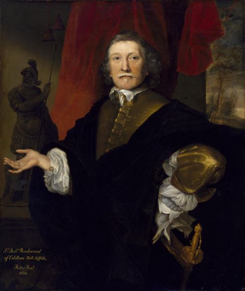 Sir Robert Rookwood por John Michael Wright, 1660.