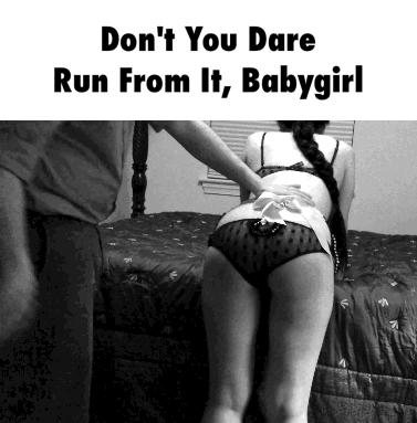 direwolfdaddydom:  Don’t you dare run from it, babygirl