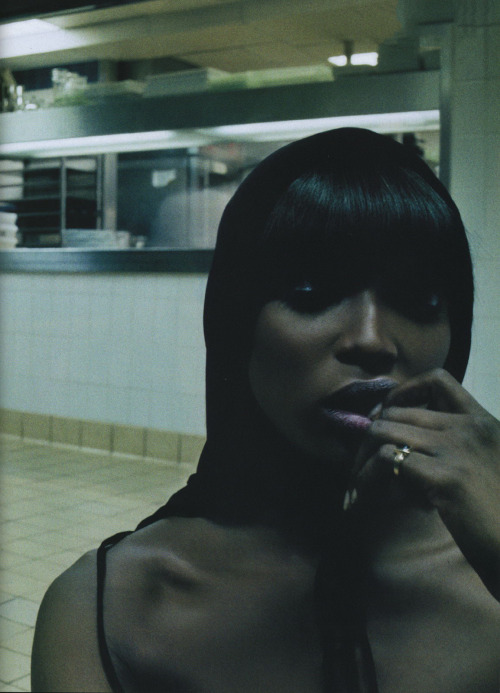 midnight-charm:Naomi Campbell photographed by Steven Klein for GQ UK April 2007