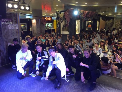 The Rampage from Exile Tribe performs at HIGH&LOW THE BASE