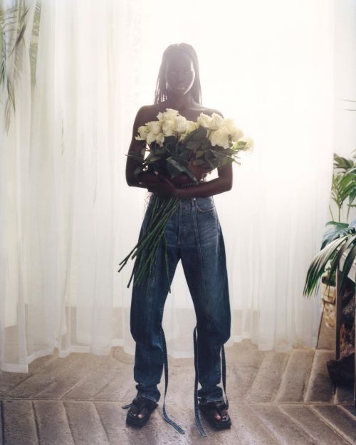 black-is-no-colour:Adut Akech wears all Kenzo, photographed by Senta Simond and styled by Agata Belc