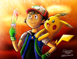 howes-donovans-art:Pokémon: I Choose You was such a good movie, I simply had to draw fan art for it. It’s like a 2 hour love letter to the series!