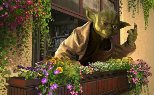 huffingtonpost:  Artist Shows The Tender Side Of The ‘Star Wars’ Universe, And It’s Magical“Some people like playing golf. I like making pictures of Darth Vader sip tea.”(Source: Artist Kyle Hagey)  Yeah Yoda there lookin real fucking tender