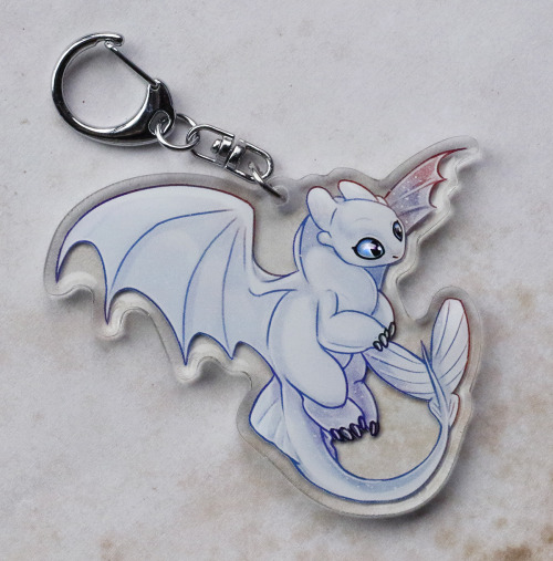 I have updated my Etsy! I have a bunch of Acrylic charm keyrings available! I will have much more (s