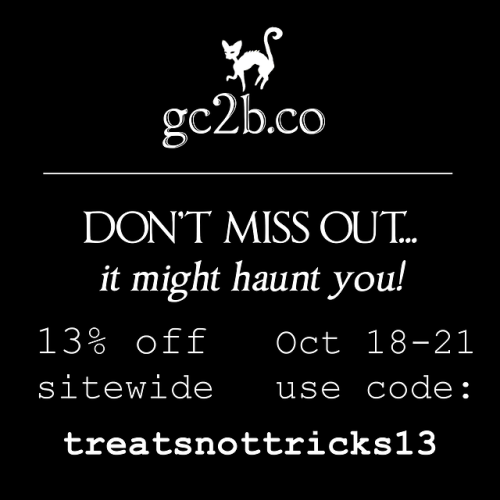 gc2b: gc2b HALLOWEEN SALE!We’ve Nightmarish News…Our Howl-o-ween sale is nearing its frightful final