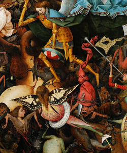 marcuscrassus:  Pieter Bruegel the Elder - The Fall of the Rebel Angels (1562), details 