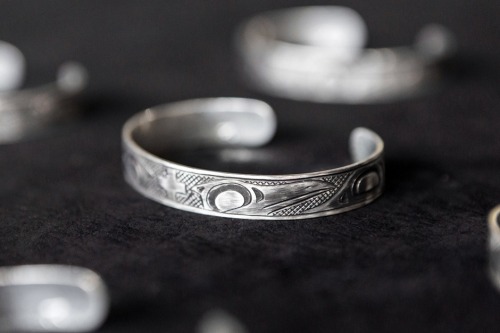 Wings+Horns x Lattimer Gallery x Justin Rivard Sterling Silver Bracelet