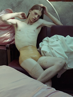 androgynousgenderblog:John Cherkas by Karim Sadli for Candy Magazine