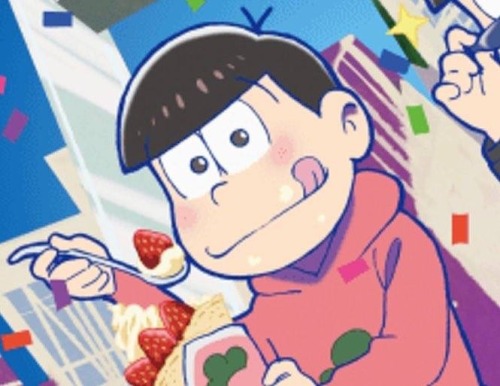 kirakirasprinkles:Osomatsu “always stuffing his face” Matsuno ♡