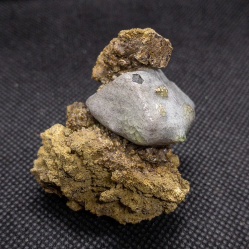 Buchite on Scoria matrixLocality: Emmelberg, Üdersdorf, Daun, Eifel, Rhineland-Palatinate, Germany  