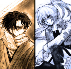 Beautiful-Illusion-Wonder:  Levi &Amp;Amp; Himura Kenshin Humanity's Strongest Meets