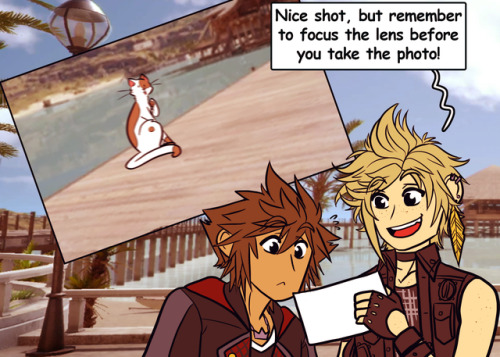 destiny-islanders:  In which Sora has a sixth sense. And yes, that joke was entirely intentional and is in fact what this entire comic hinges upon.