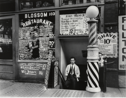 thephotoregistry:  Blossom Restaurant, 103 Bowery, Manhattan, 1935Berenice Abbott